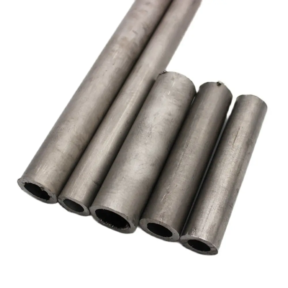 순수 티타늄 튜브, GR2 등급 2, 3mm, 4mm, 5mm, 6mm, 8mm, 10mm, 12mm, 14mm, 16mm, 18mm, 19mm, 20mm, 21mm, 22mm, 23mm, 24mm, 25mm
