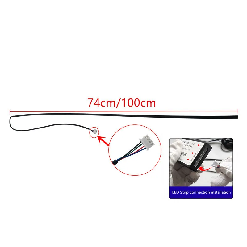 High Quality Car Interior Ambience Lamp LED Acrylic Optical Fiber Strip