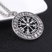 MIDY в стиле норвежских викингов Подвески ожерелье Odin's Runes Destiny Wolf