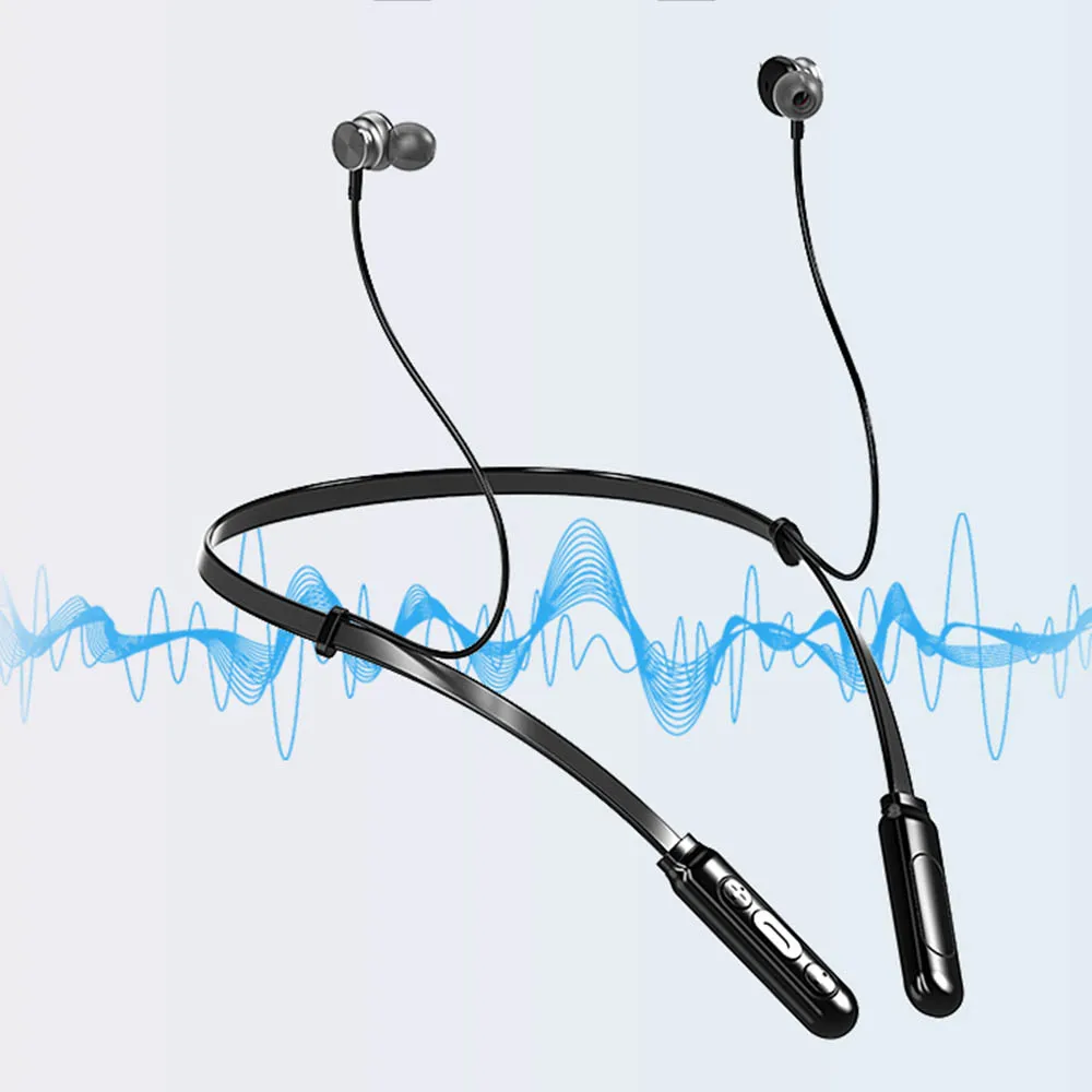 Bluetooth 5,0 Earbub Q9 беспроводные наушники водонепроницаемые наушники на шею стерео для i10 HD вызова/спорта