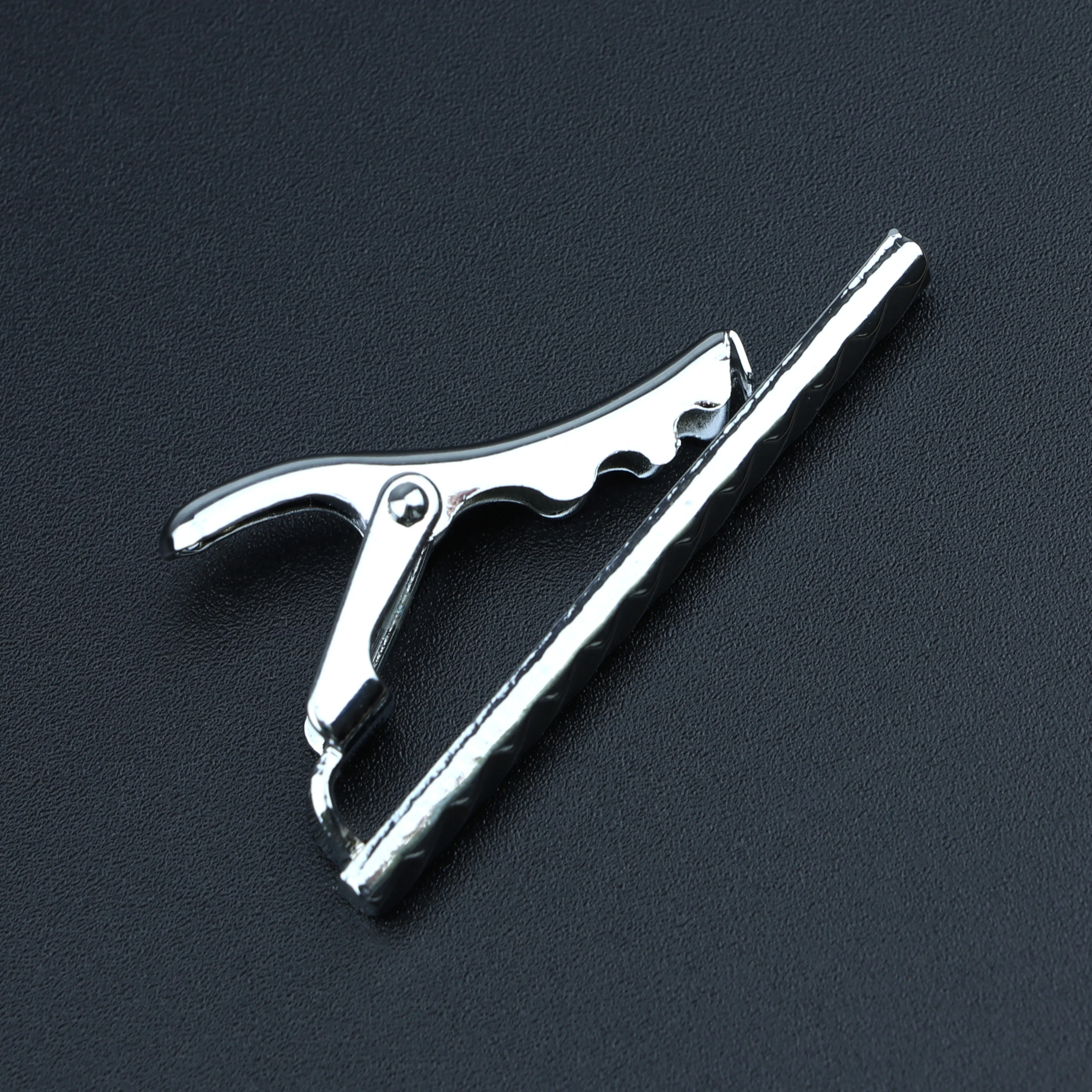 Tie Clips 4cm Simple Fashion Style Metal Pin Clasp Business Wedding Accessories For Men