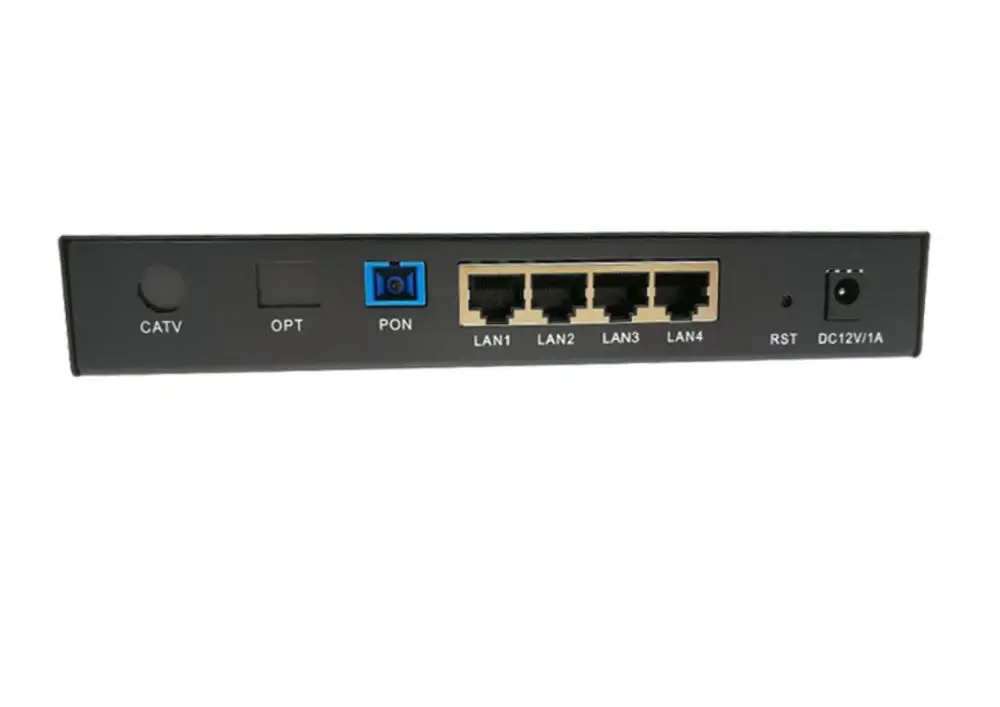 EPON ONU FTTH 4 LAN порт OLT E/GPON ONU с CATV приемопередатчиком оборудования