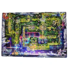 Cartes Pokemon Pikachu, 9 pièces, Puzzle, cartes des premiers temps, cartes de Collection, cadeau de noël