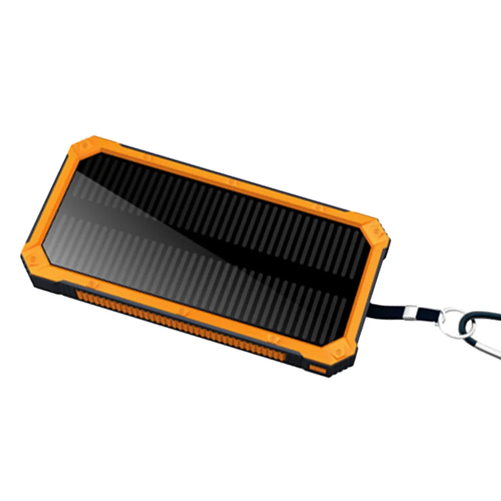 Светодиодный внешний аккумулятор с двумя портами usb на солнечной батарее, чехол, зарядное устройство, комплекты для самостоятельной сборки, коробка, интеллектуальная защита для безопасности, для samsung S8, Xiaomi