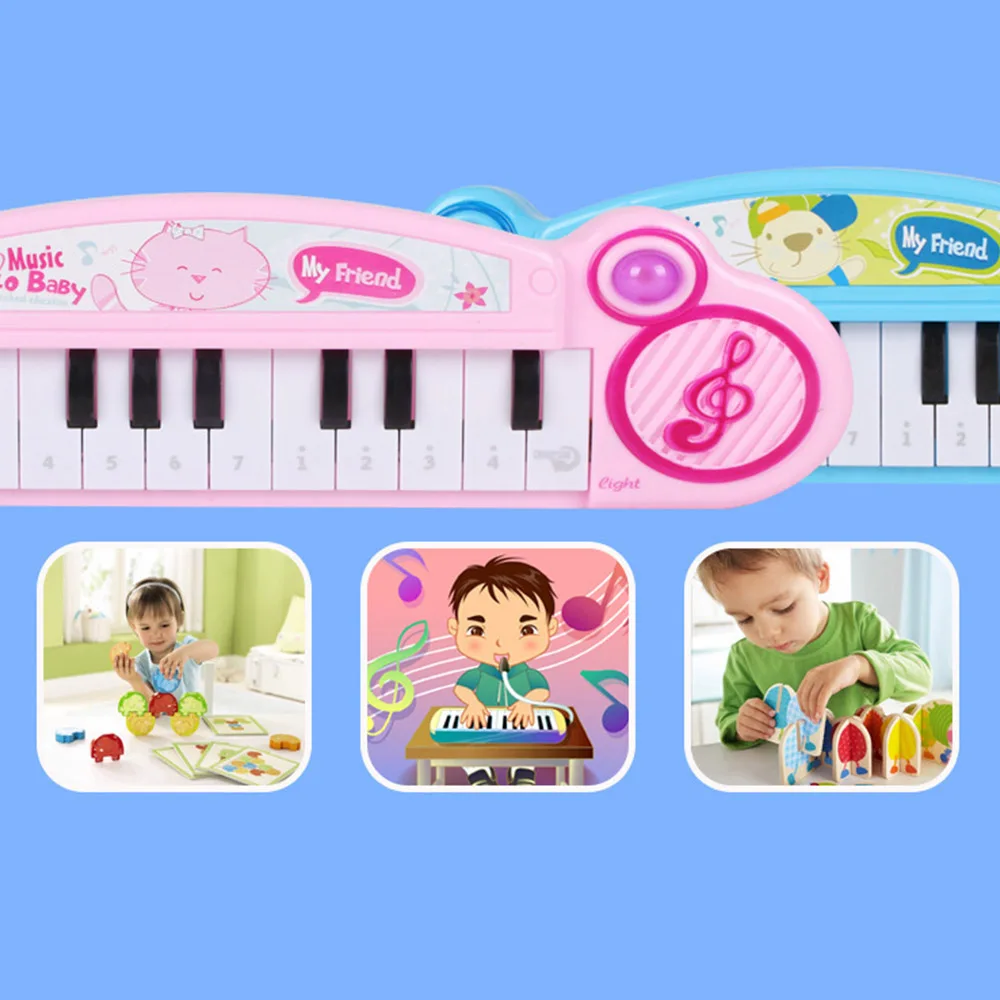 

Baby Mini Musical Carpet Keyboard Playmat Music Play Mat Piano Early Learning Educational Toys for Children Kids Puzzle Toy J11
