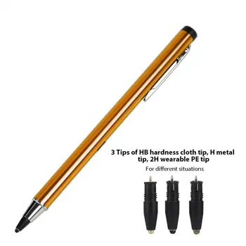 

Portable Size Dual Use Mutilfuctional Touch Screen Pen Capacitive Stylus Pen Suitable for Tablets for iPad for iPhone Phones