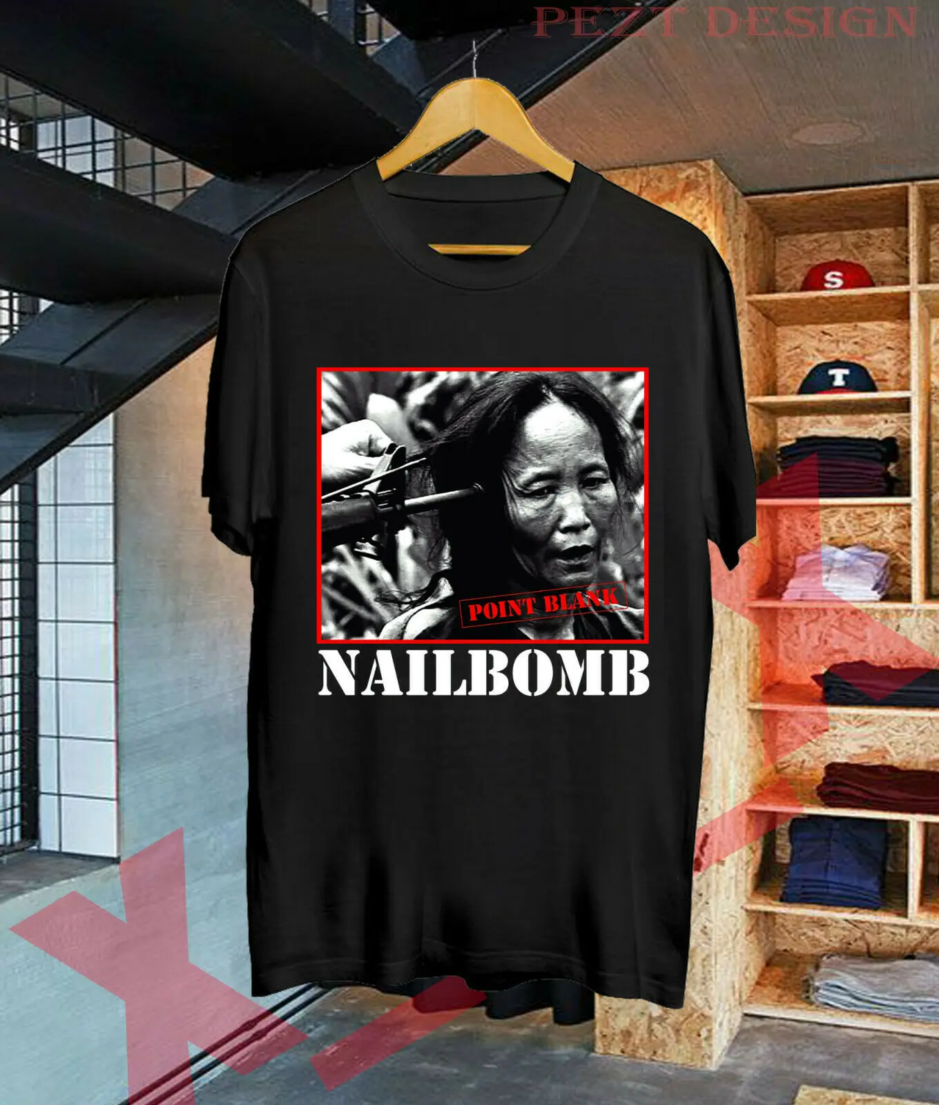 Nailbomb пустая футболка для кавалеры США размер S-Xxl | Мужская одежда