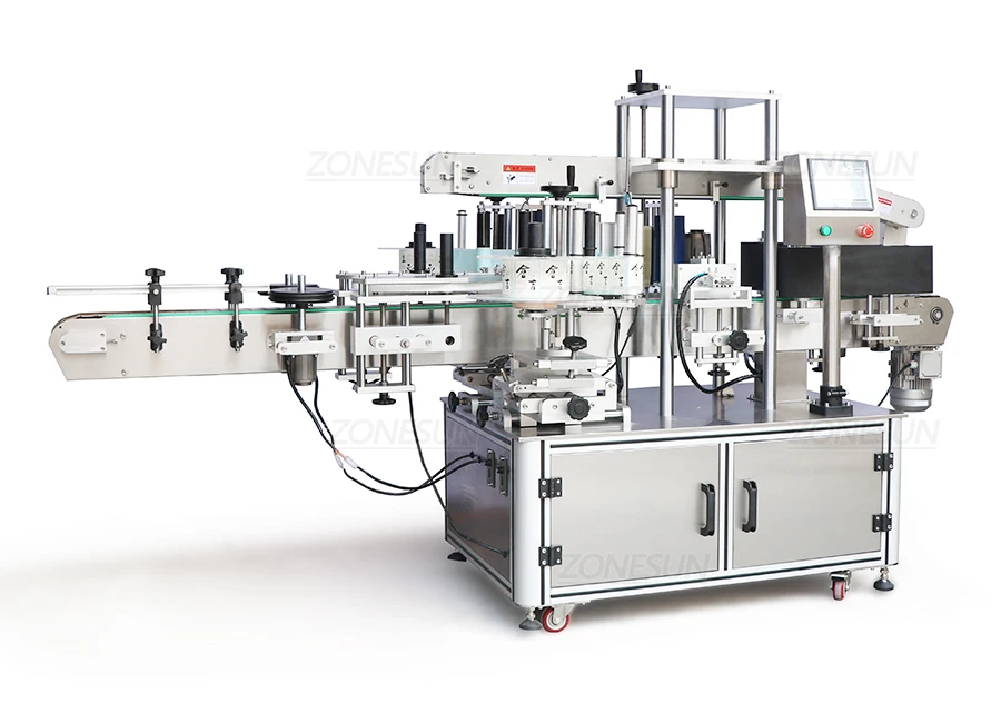 ZS-TB990 Automatic Round Square Bottles Single Double Side Labeling Machine