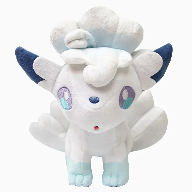 Original Pokemon Game Anime Cartoon Vulpix Evolution Version Plush Toy Cute Animal Fox Soft Stuffed Doll Kids Gift 30cm