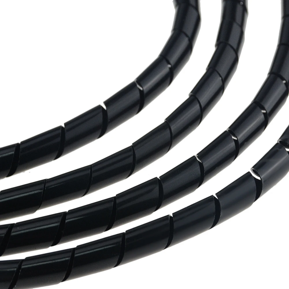 Details about   1m Spiral Wire Organizer Wrap Tube Flame retardant Cable Casing SleevYJUSH*snh3
