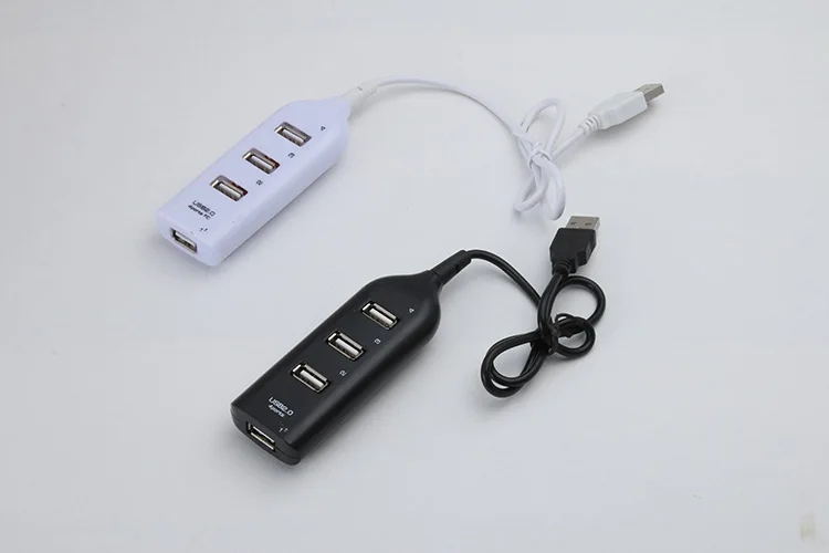 Лидер продаж USB 2,0 Hi-Скорость 4 Порты и разъёмы USB hub-разветвитель концентратор USB для передачи данных для телефона адаптер для ПК компьютер для Портативный жестких дисков