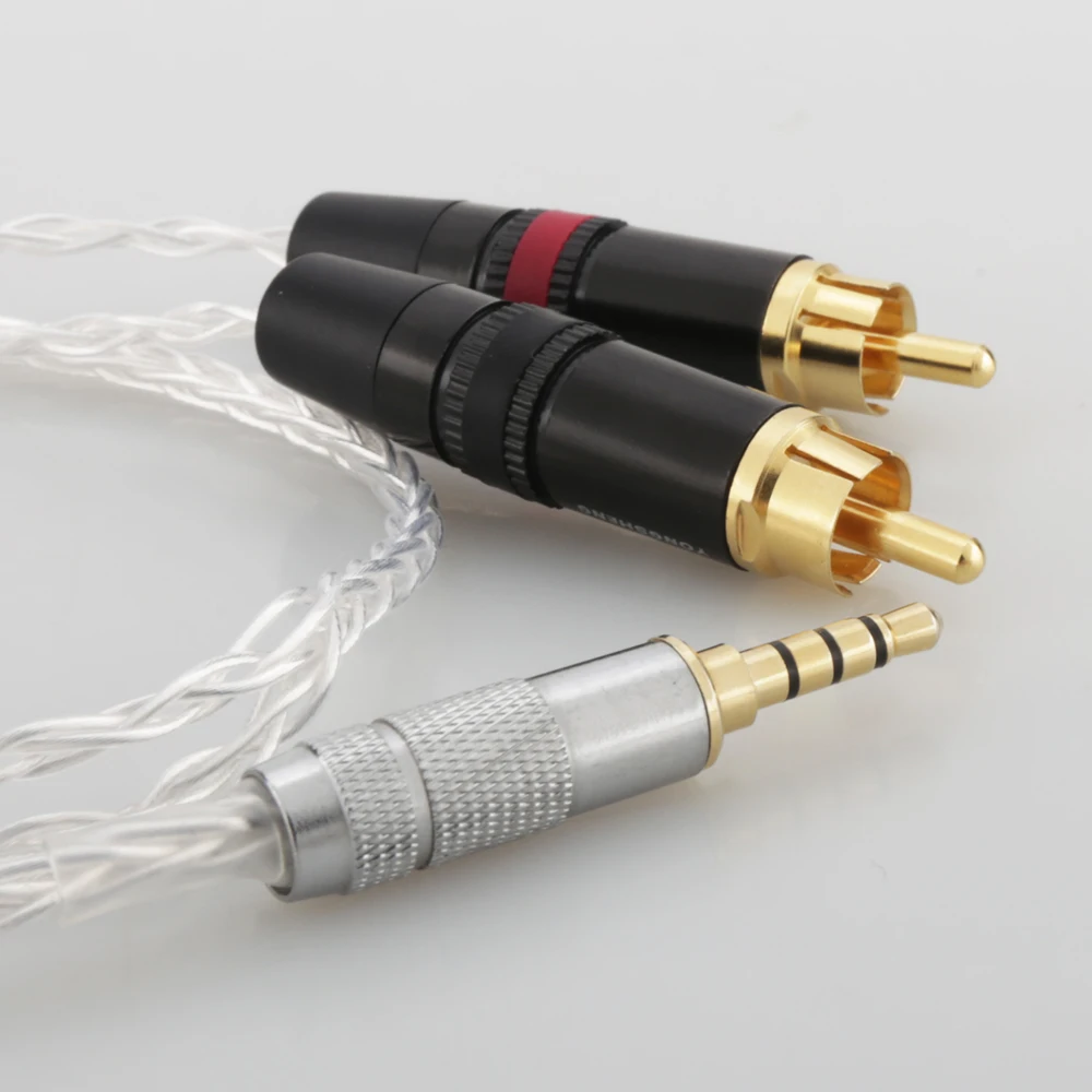10M High quality OCC Silver plated wire 1 0mm2 headphone cable headphone wire audio cable wire