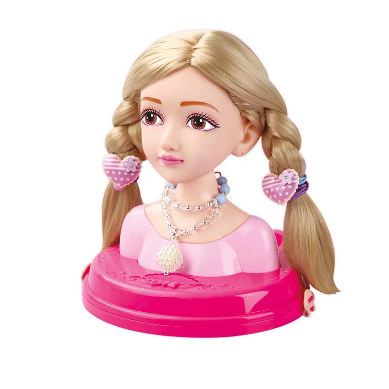 

Toys 059 Hair Stylist Doll Makeup Headdress Practice Combing Braid GIRL'S Play House Toys