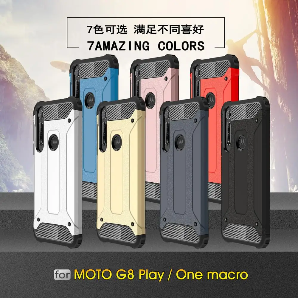 Tigenkey для Motorola Moto G8 Play чехол сверхпрочный защитный противоударный чехол