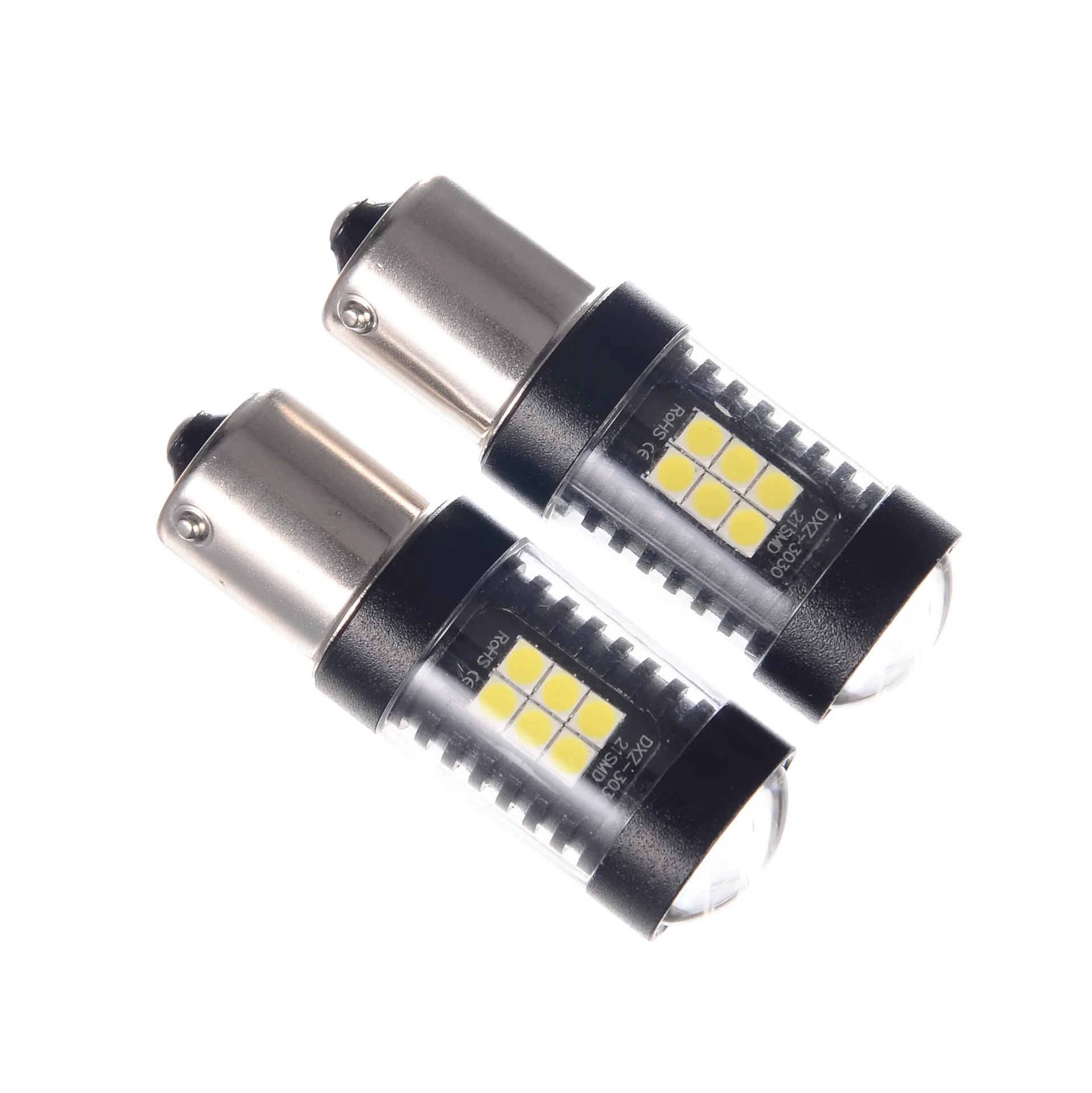 2 шт./компл. 3030-21SMD светодиодный 21 Вт Автомобильный светодиодный Противотуманные фары H1 H3 H4 H7 H8 H11 9005 9006 1156 1157 высокого Мощность светодиодный налобный фонарь заднего хода 12V
