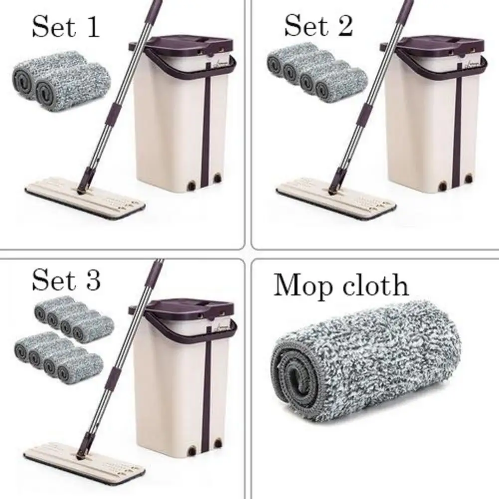 

Spray Magic Automatic Spin Mop Avoid Hand Washing Ultrafine Fiber Cleaning Cloth Home Kitchen Wooden Floor Lazy Fellow Mop