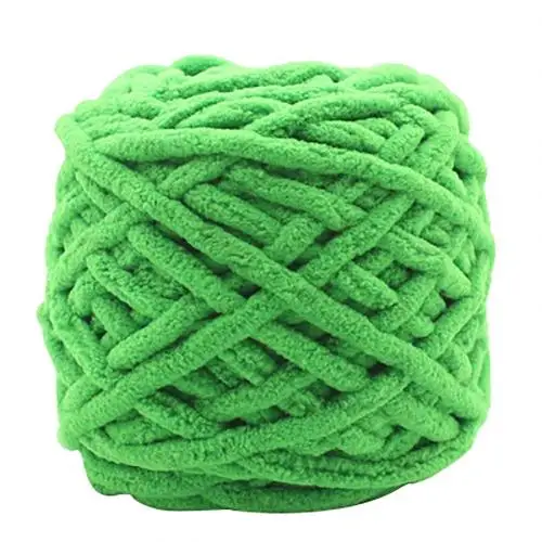 Emerald Green Мягкая плотная хлопчатобумажная трикотажная шерстяная пряжа, шар для рукоделия для свитера с шарфами - Цвет: Emerald Green