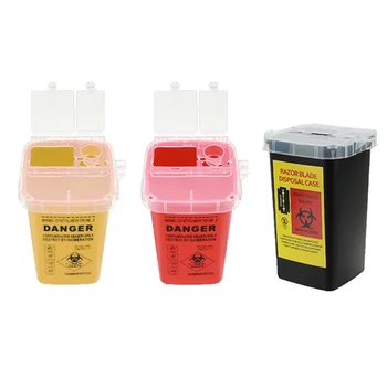 

Tattoo Buckets Collections Barrels Tattoo Supplies Container For Disposable Sharps Needle Tips Waste Accessories Tattoo Box