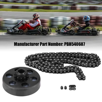 

Centrifugal Clutch PBH540687 3/4" Bore 12 Tooth #35 Chain Screw Sets For Go Kart Mini Bike 6.5HP