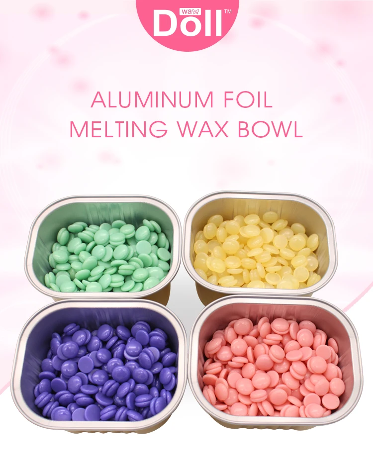 Aluminum Foil Bowl of Environment-Friendly Materials For Melting Hard wax beans / Cooking Foods