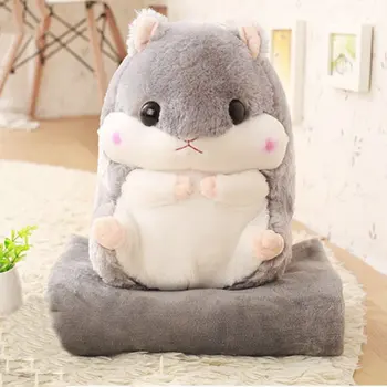 

Baby Blanket Cute Design Cartoon Squirrel Shape Portable Blanket Toys Sofa Car Office Air conditioning Travel Swaddling for Kids