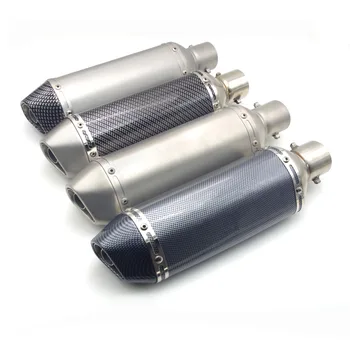 

Universal motorcycle exhaust Pipe Escape moto muffler DB killer FOR honda transalp 650 husqvarna motocross honda sh 125 nmax 125