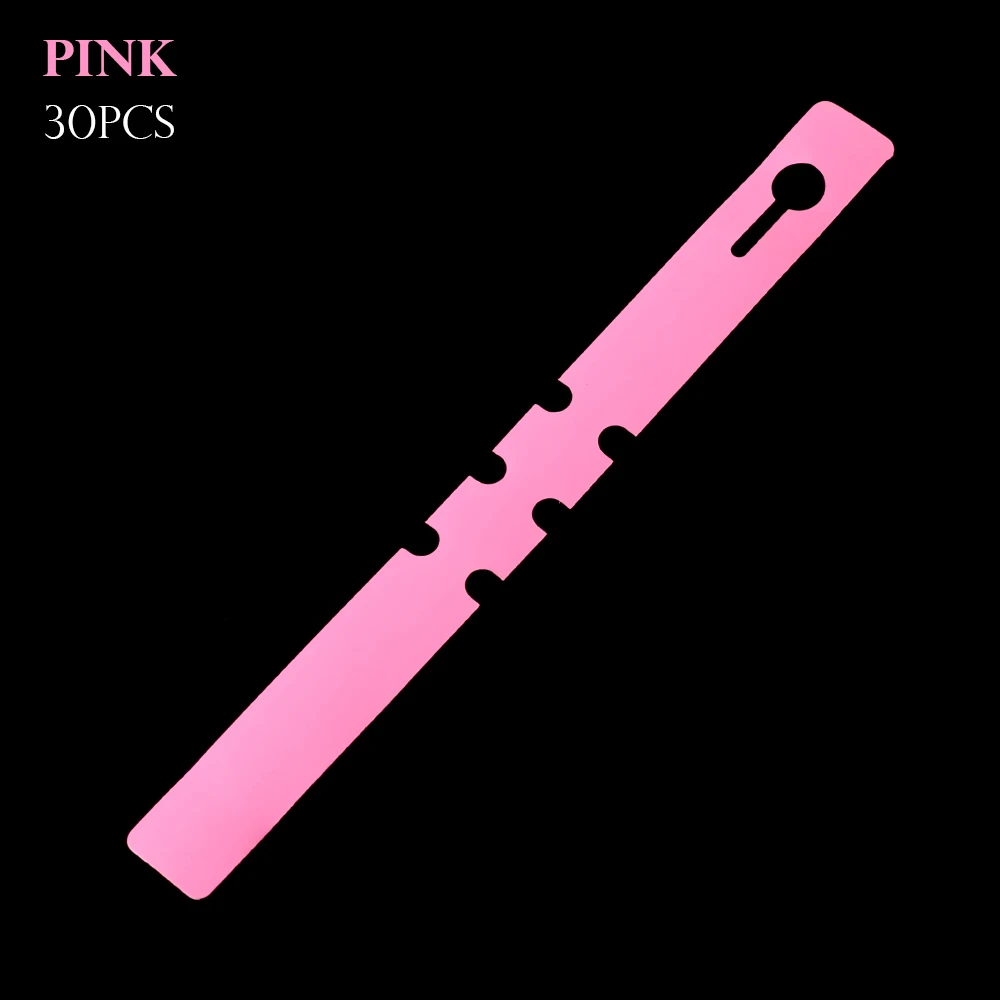 pink Новые 30 шт. ПВХ классификация знаки Водонепроницаемый завод садоводство инструменты Висячие этикетки горшок рассада бирки бонсай Декор карты - Цвет: pink