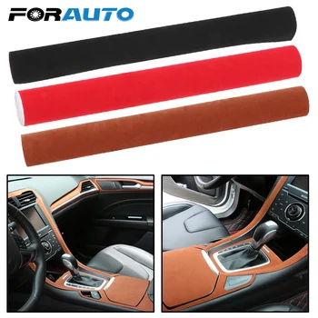 

FORAUTO 30*152cm Velvet Suede Fabric Car Body Stickers PVC Car Color Change Film Car Wrap Sticker For Auto Interior/Exterior