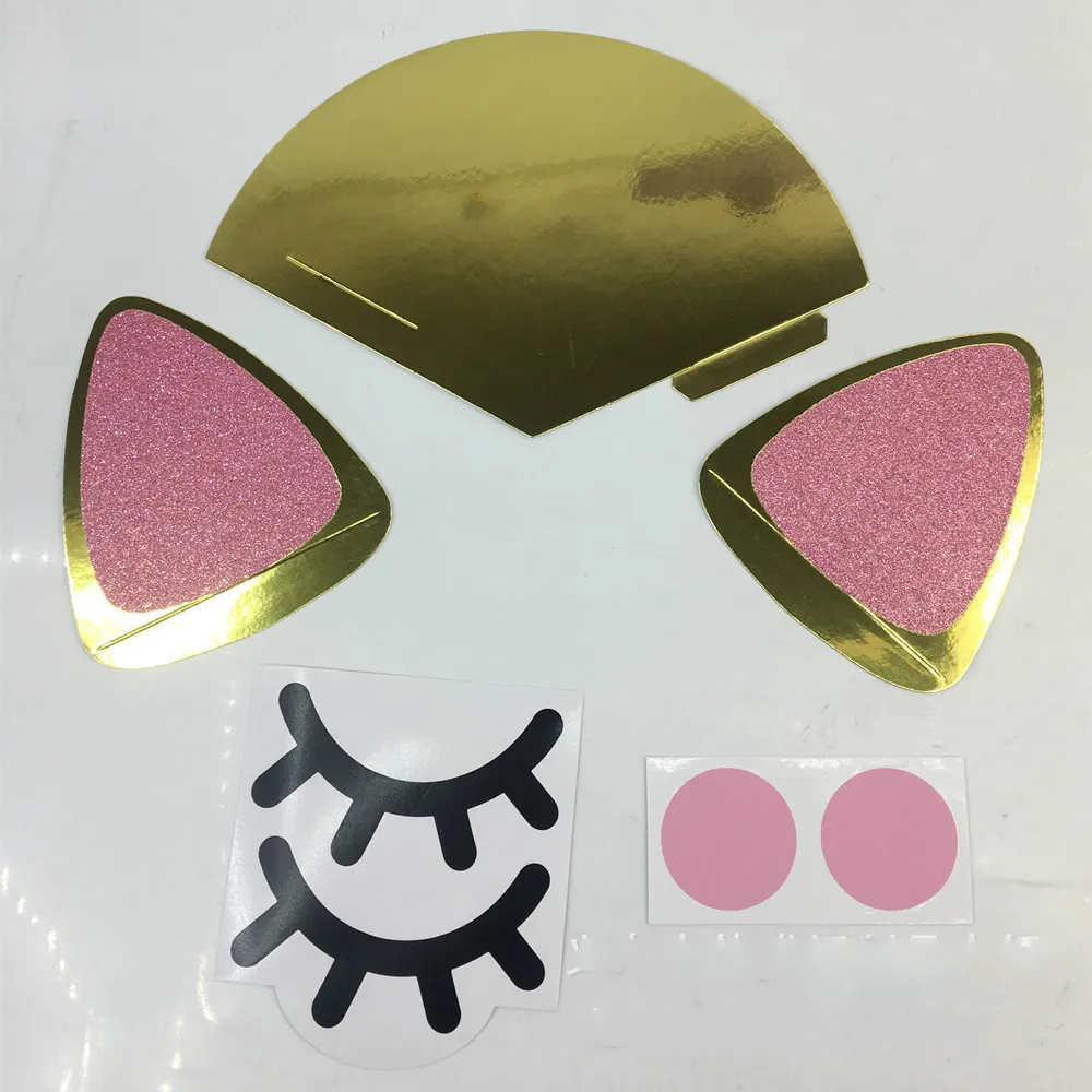 Unicorn sticker 1 шт. 3D единорог креативный шар Единорог наклейка для ресниц БОБО шар День рождения Свадебная вечеринка украшение шар Детская игрушка шар - Цвет: Unicorn sticker