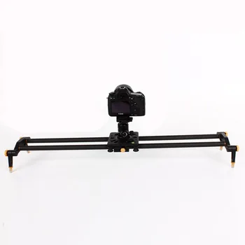 

60cm/80cm/100cm/120cm 6 Bearing Carbon DSLR Camera DV Slider Track Rail Video Stabilizer Slide for Photography Studio Camcorder