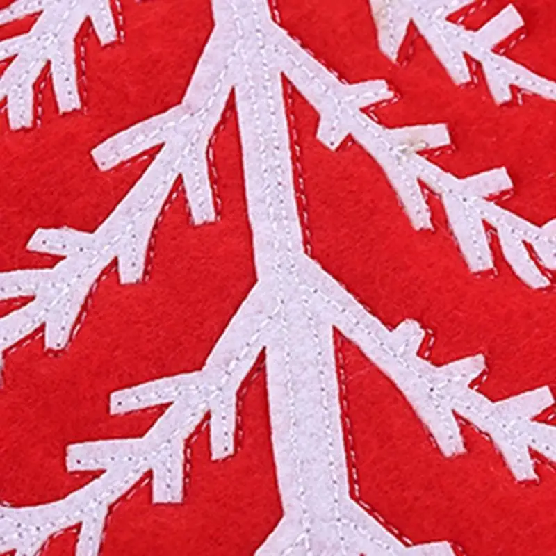 Комплект одежды с рисунком рождественской елки юбка 35/48 дюймов круглый ковер рождественские украшения для дома коврик год Рождественская елка юбки