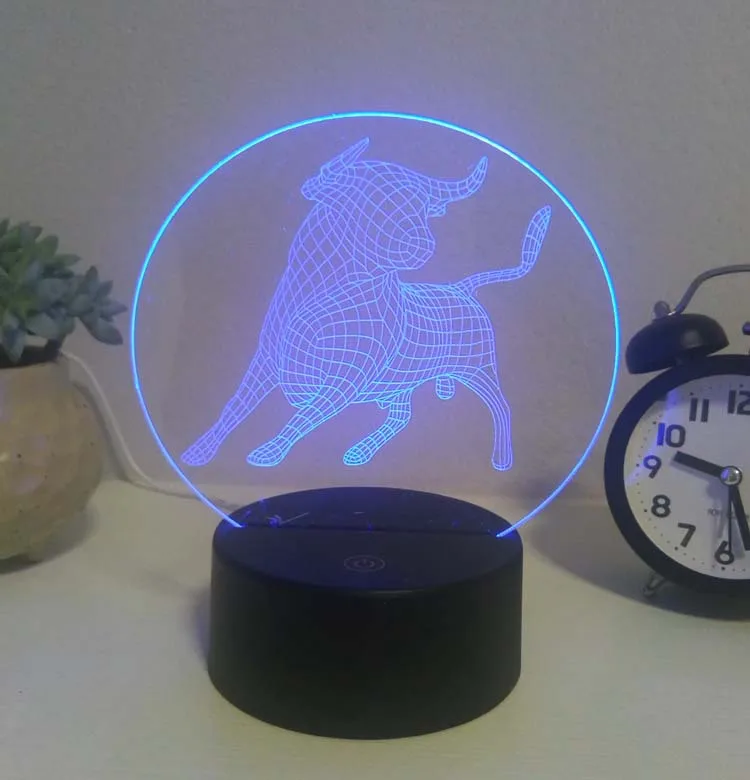 

Cross Border AliExpress to Fight a Lot of Taobao Supply of Goods Acrylic Colorful Touch Remote Control Gift LED Night Light