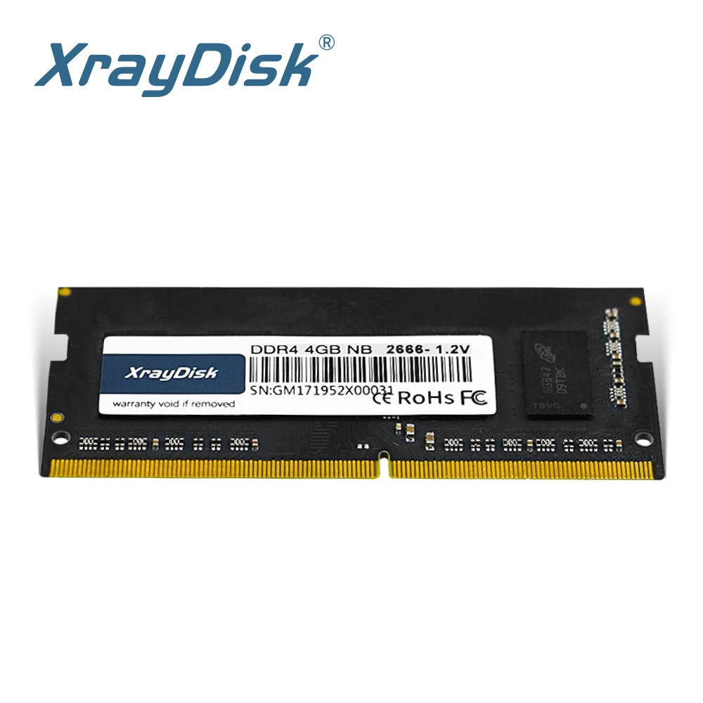 Computador Portátil do Elevado Desempenho do Caderno de Sodimm da Memória de Xraydisk Ram Ddr4 8gb 4gb 16gb 2666mhz 1.2v - Imagem 6