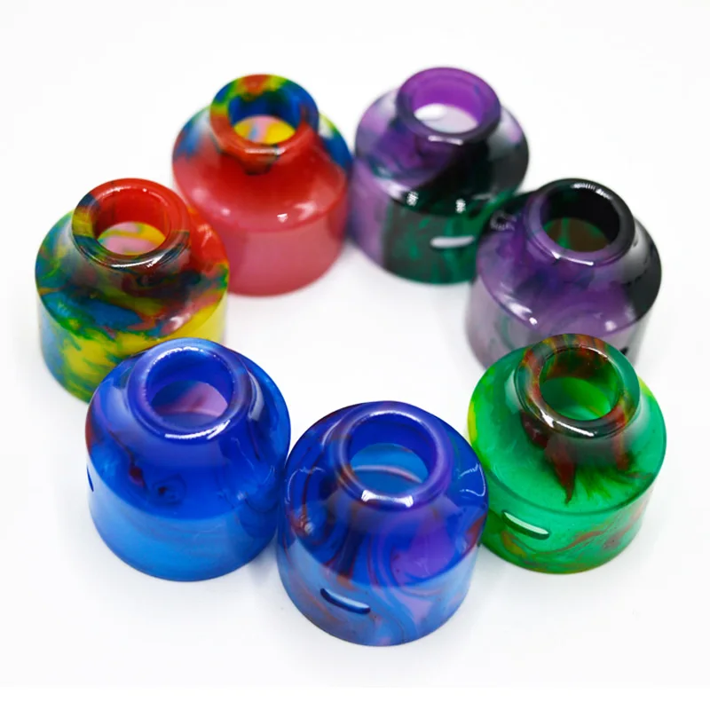 

2PCS Resin Colorful Replacement Top Cap Tube For Wasp Nano 22mm RDTA