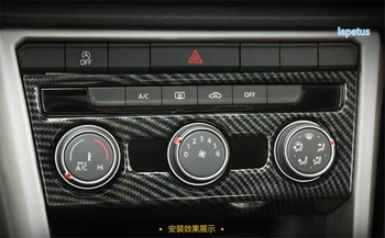 

Lapetus For Volkswagen T-Roc T Roc 2018 - 2020 Middle Air Conditioner Control Panel Frame Cover Trim Matte / Carbon Fiber Look