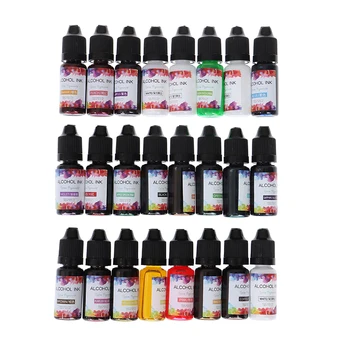 

24-color third-generation crystal drop glue dye toning rendering smudge ink