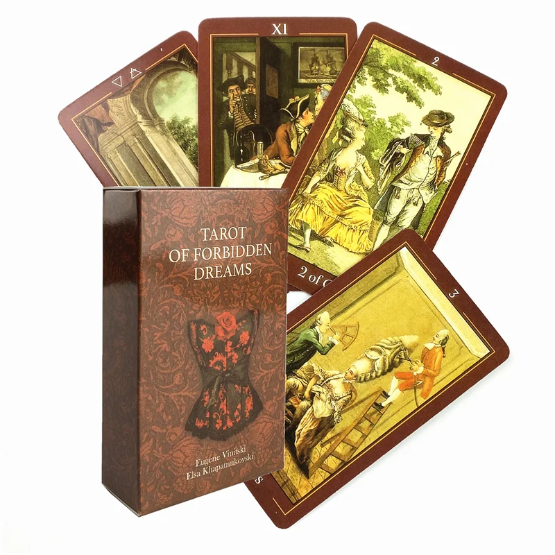 Tarot of Forbidden Dreams Cards Divination Games Tarot Reading Card Deck Oracle