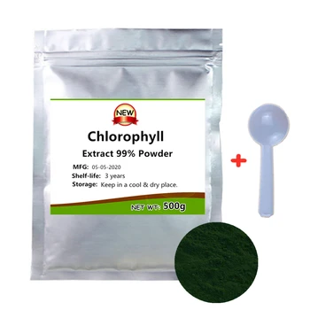 

Organic Chlorophyll Extract 99% Powder,Natural Chlorophyl,Vitamin Supplements,Prevent and Anti Cancer, Anti Aging,Protect Liver