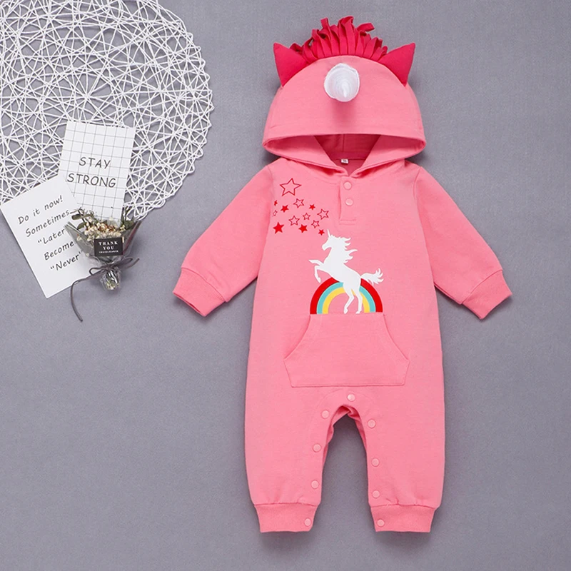 2019 зимняя одежда для новорожденных Для маленьких мальчиков Детский комбинезон