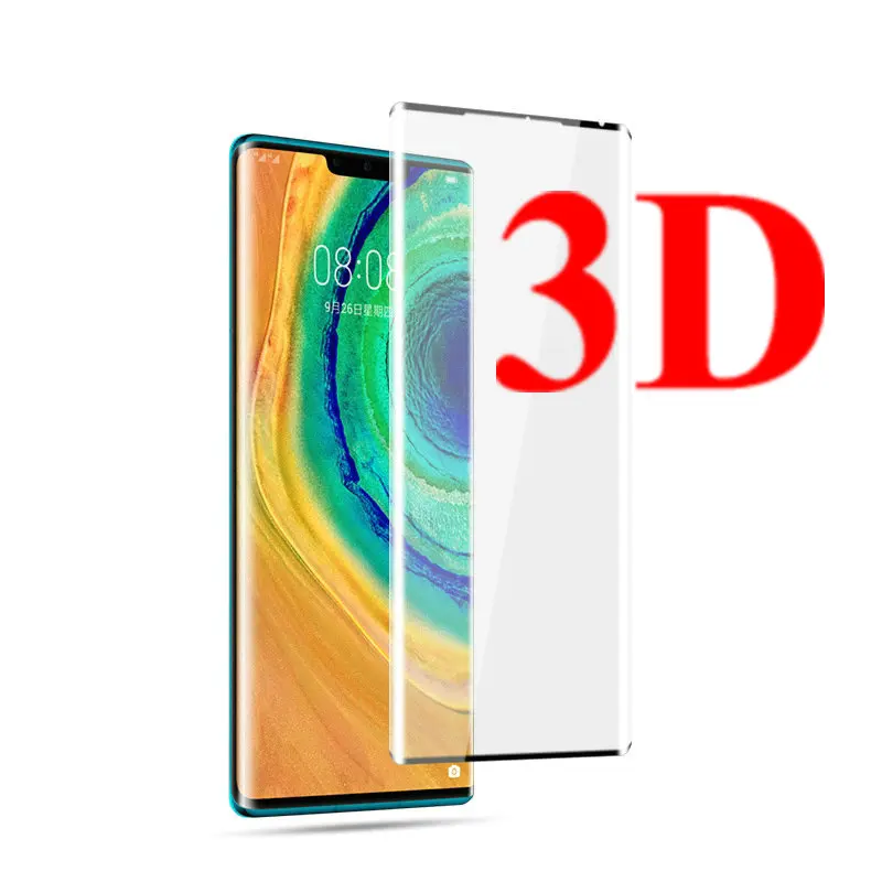 9H премиум-класса 3D полное покрытие закаленное Стекло Экран Защитная пленка для huawei Коврики 30 Pro 5G Коврики 30 Pro LIO-L09 LIO-L29 LIO-N29