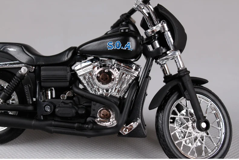 Maisto 1:18 Harley Davidson SONS OF ANARCHY мотоциклетные металлические модельные игрушки для детей подарок на день рождения Коллекция игрушек