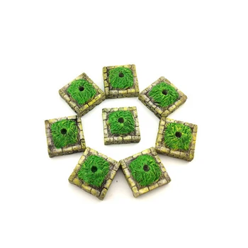 

8pcs Miniature Tree Altar Model Base Stand Sand Table Building Model Material for Sand Model Building Kits 2020 New