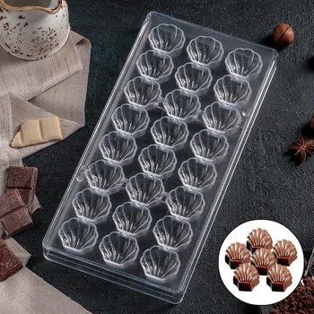 

Form for chocolate 27.5 × 13.5 cm "Shell", 24 cells (3 × 2.5 cm)