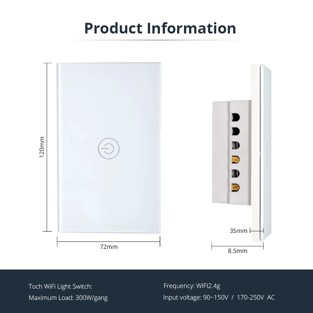 Interruptor sem Fio Funciona com Alexa e Google Wi-fi de 12 Zemismart Neutro Teclas Brasil Home – Bivolt 110-240v Tuyasmart Life ou 3 - Image 5