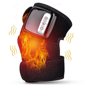 

Knee Massager Hot Compress Vibration Multifunctional Rechargeable Heating Kneepad Massage Instrument Physiotherapy Instrument