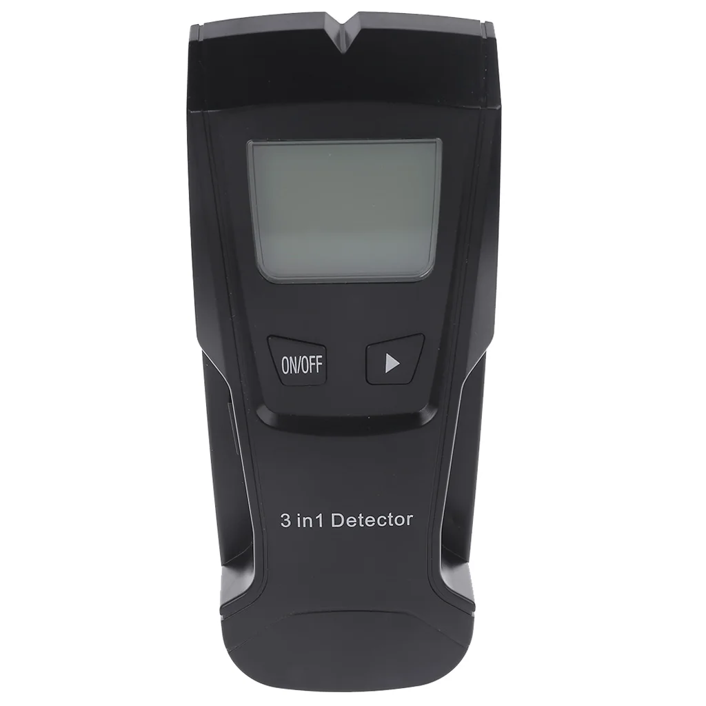 

Black Wall Thickness Gauge Backlight Stud Metal AC Wire Scanner Wall Stud Finder Electronic Auto Calibration Without Battery