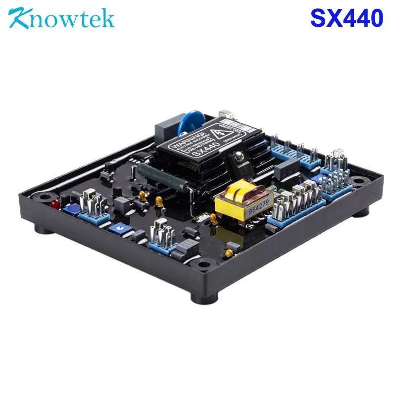 Бесщеточный генератор AVR SX440 автоматический регулятор напряжения для генераторной установки генератора