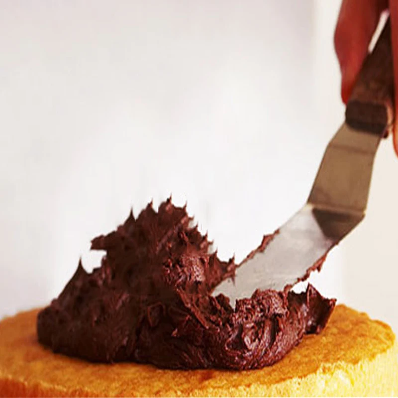 4/12 inch Spatula Stainless Steel Scraper Cake Cream Knife for DIY Cake Spreader Pastry Smoother Icing frosting Tool