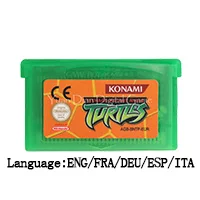 Turtles EU 32 бит видеоигры картридж Консоли Карты Dragon Ball/черепахи серии США/ЕС Версия для nintendo GBA - Цвет: Turtles EU
