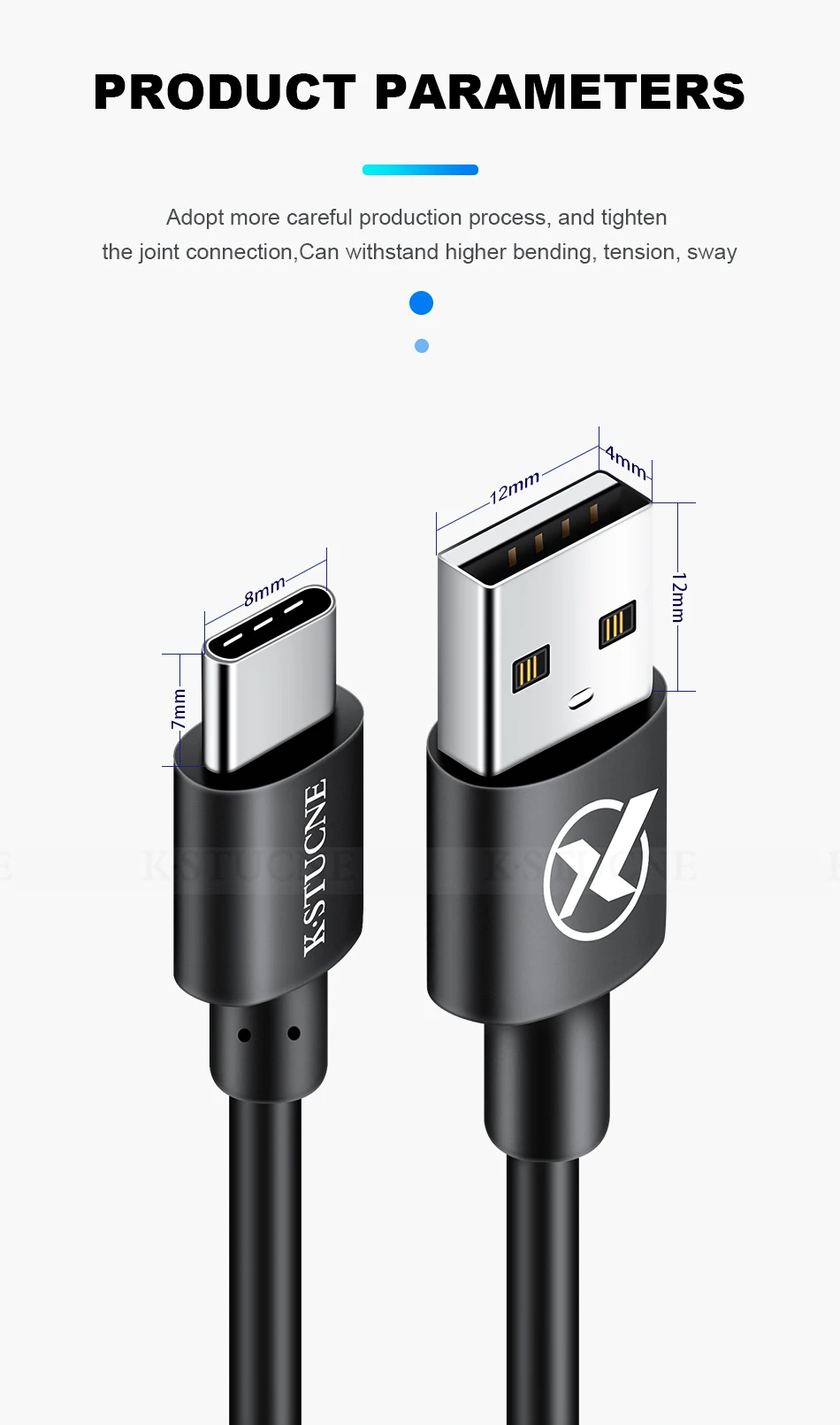 20 см usb type-C кабель для samsung Galaxy S9 S8 Plus Быстрая зарядка кабель type-C для huawei P10 P20 Pro зарядный кабель для мобильного телефона